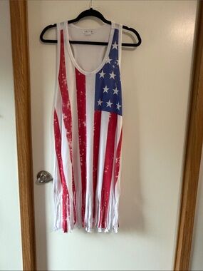 VENUS Red White and Blue Dress